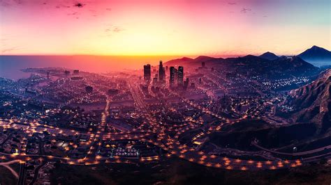 Where is real GTA V city?