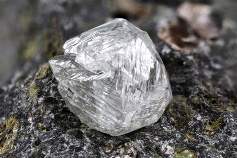 Where is real diamond found?