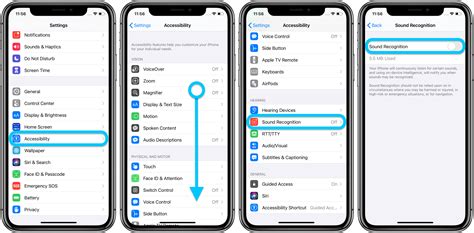 Where is sound settings on iPhone?
