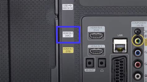 Where is the HDMI 2 ARC port?