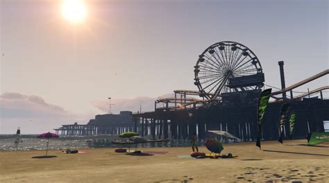 Where is the Santa Monica Pier in GTA 5?