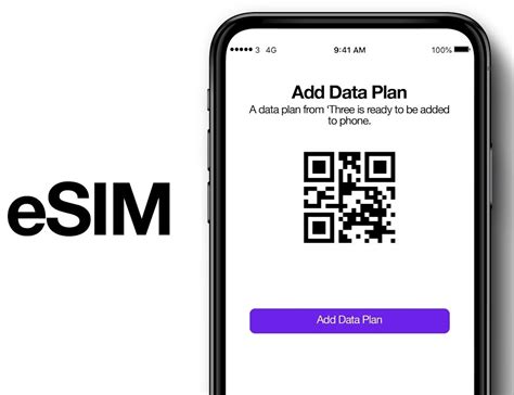 Where is the activation code on an eSIM?