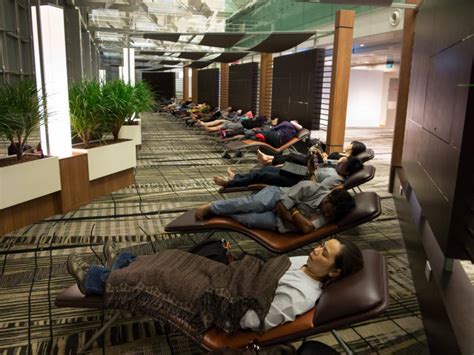 Where is the best place to sleep in an airport?