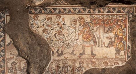 Where is the oldest mosaic in the world?