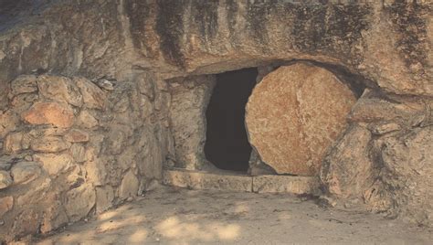 Where is the thing Jesus was buried in?