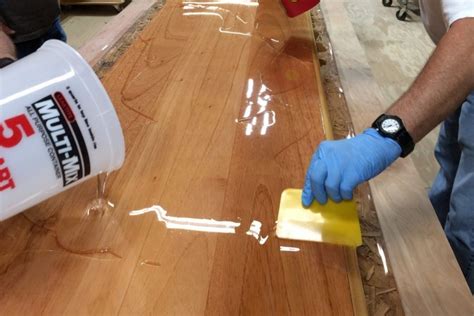 Where not to use epoxy?