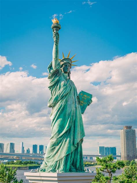 Where should I sit to see the Statue of Liberty?