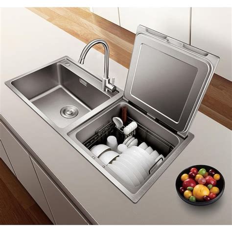 Where should dishwasher be to sink?