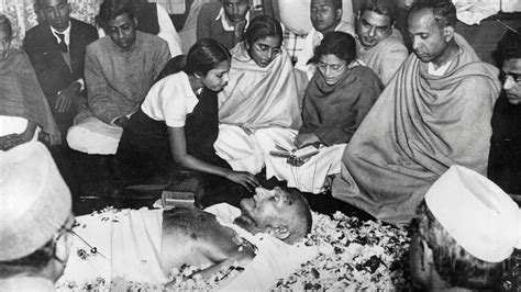 Where was Gandhiji shot dead?