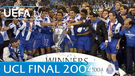 Where was the 2004 UCL final?