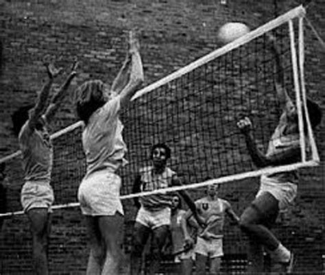 Where was volleyball originally from?
