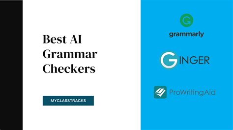 Which AI checks for grammatical errors?