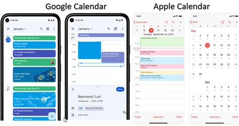 Which Calendar is best Google or Apple?