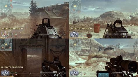Which Call of Duty has 4 player split-screen?