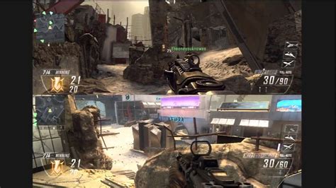Which CoD games have split screen campaign?