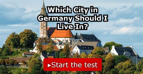 Which German city should I live in?