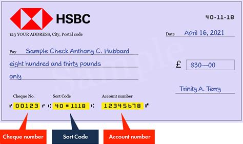 Which HSBC branch sort code is 40 11 18?