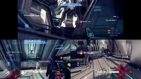 Which Halo has 2 player split-screen?