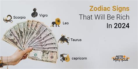 Which Horoscope will be rich?