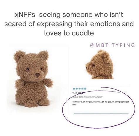 Which MBTI loves to cuddle?