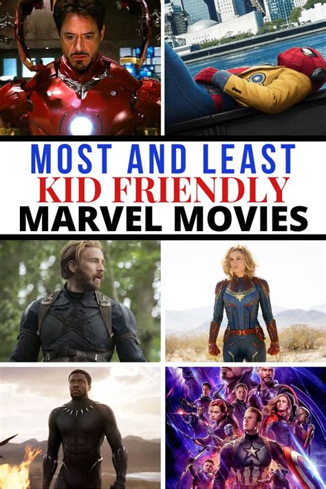 Which Marvel movie is most kid friendly?