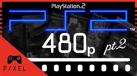 Which PS2 games have 480p?
