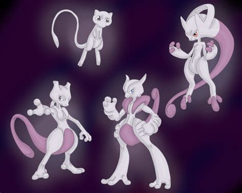 Which Pokémon evolves into Mewtwo?