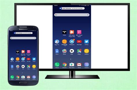 Which Samsung phones support screen mirroring?