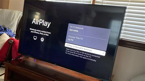 Which TV supports AirPlay?