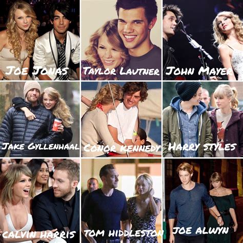 Which Taylor Swift songs are about which boyfriends?