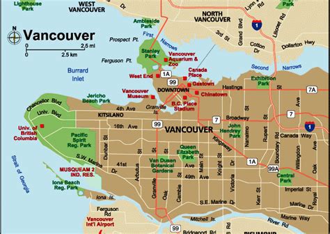 Which Vancouver was named first?
