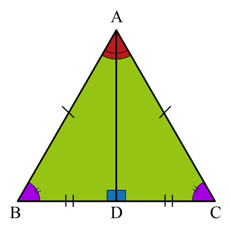 Which angle is isosceles?