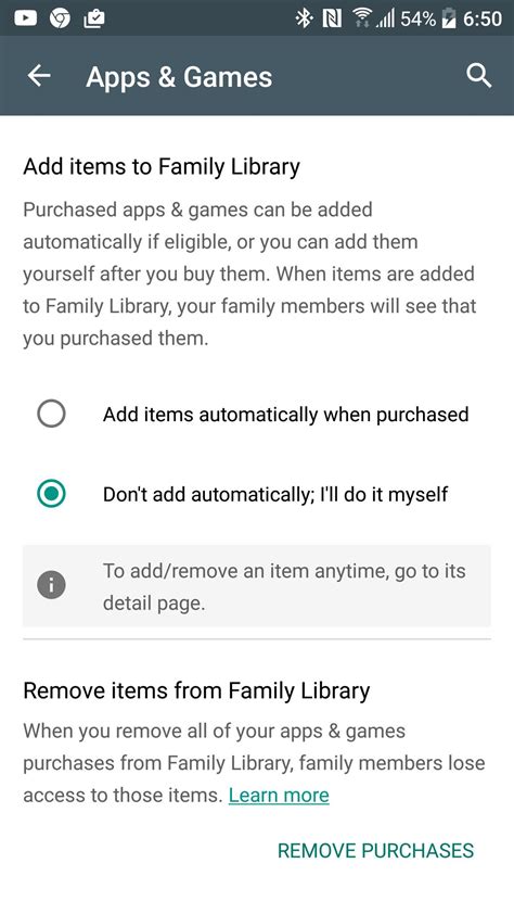 Which apps are eligible for family Library?