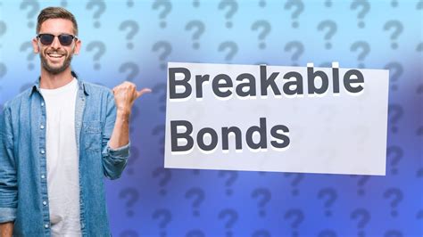 Which bond is easiest to break?