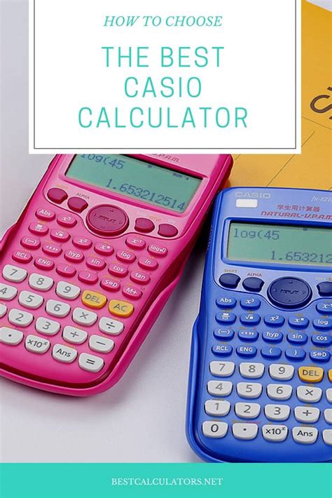 Which brand of calculator is the best?