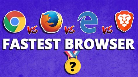 Which browser is faster than Firefox?
