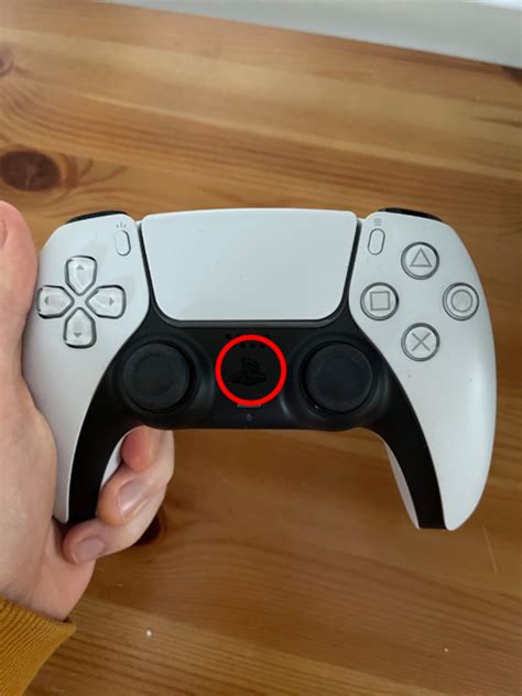 Which button puts PS5 in rest mode?
