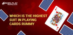 Which card is highest in rummy?