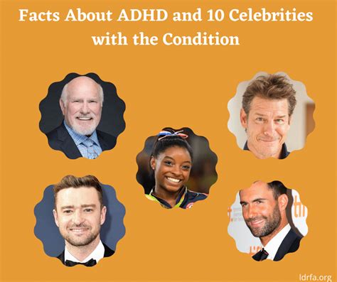 Which celebrities have ADHD?