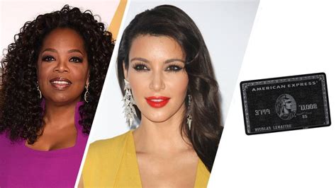 Which celebrities have a black card?