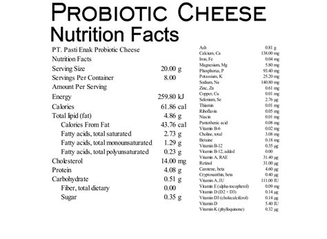Which cheese is most probiotic?