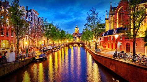 Which city is Amsterdam?