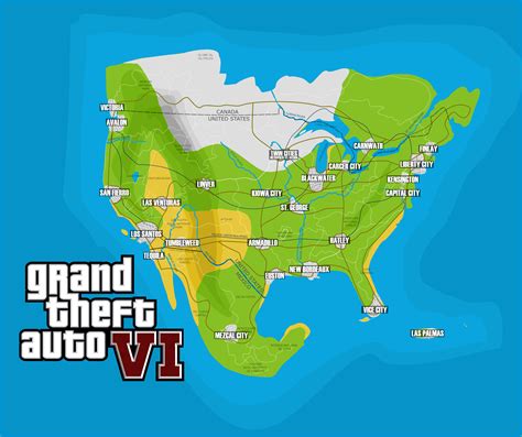 Which city is GTA 6 map?