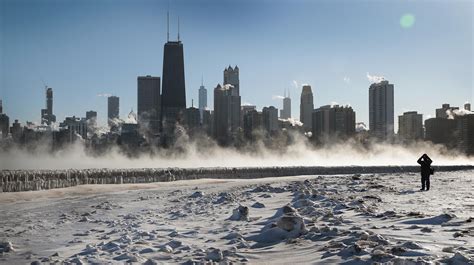 Which city is colder Chicago or Toronto?