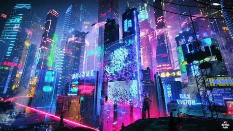 Which city is most like cyberpunk?