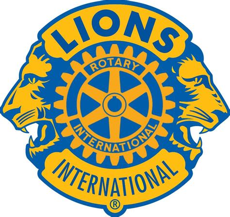 Which club is bigger Lions or Rotary?