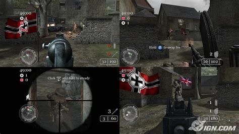 Which cods are split-screen?