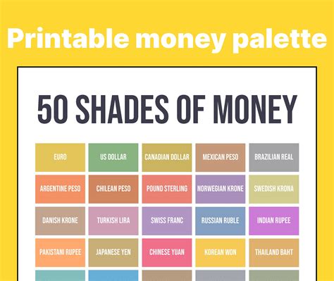 Which color is associated with money?