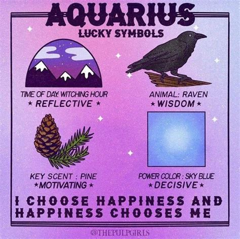Which color is lucky for Aquarius?