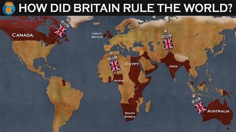 Which countries are under British rule?